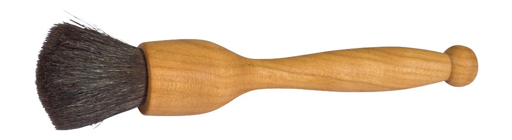 Redecker 13cm Wooden Dust Brush With Handle