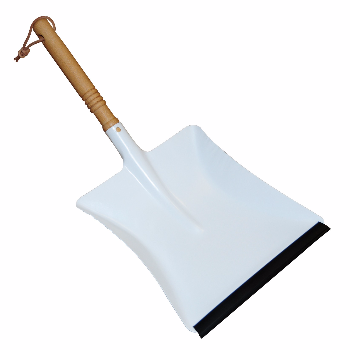 redecker-metal-white-varnished-dust-pan-with-stained-beechwood-handle