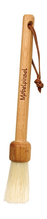 Redecker Wooden Furniture Brush with Strap and Handle