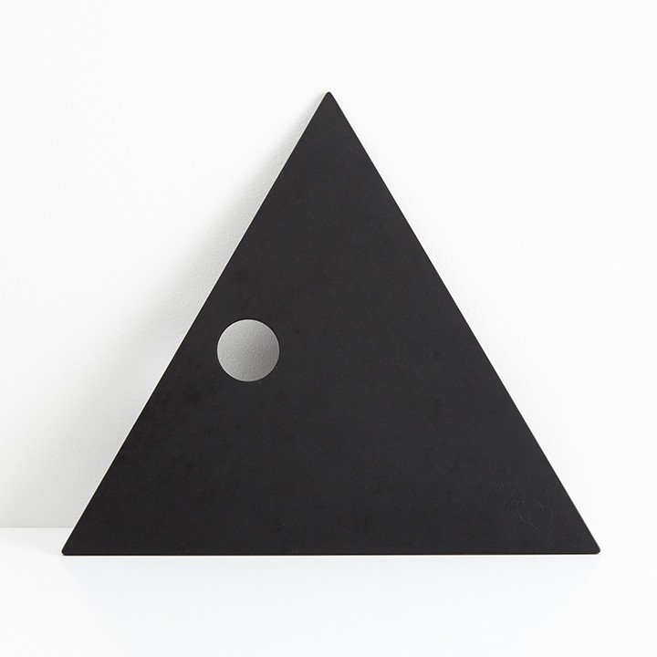 Darkroom Triangle Slice Chopping Board / Trivet