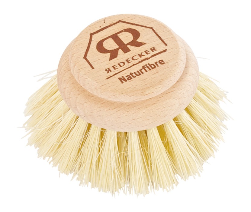 Redecker 5cm Wooden Hard Replacement Head For Dish Brush