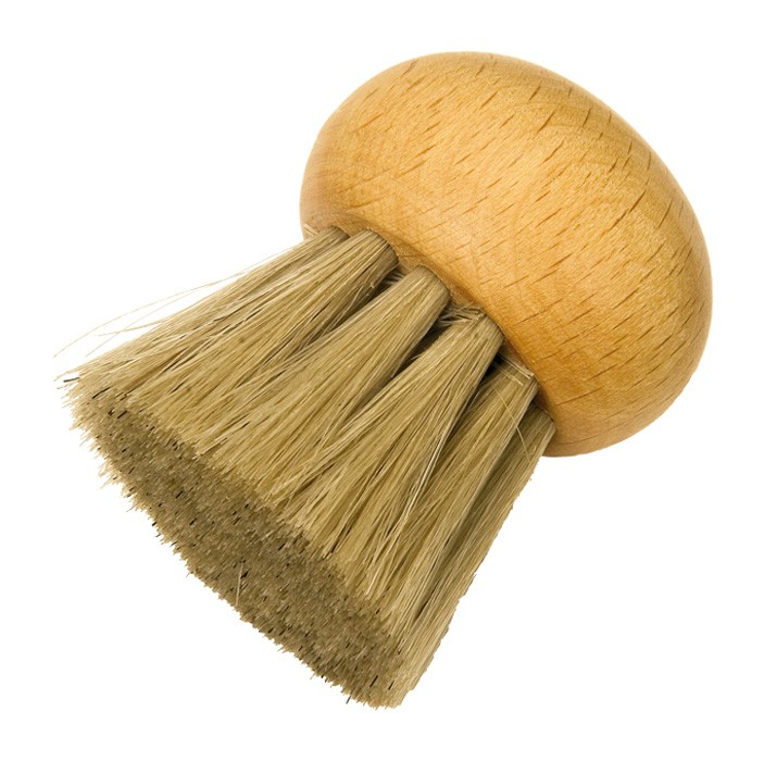 Redecker Wooden Round Mushroom Brush