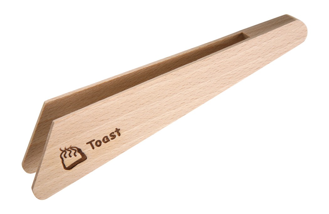 Redecker Wooden Toast Tongs