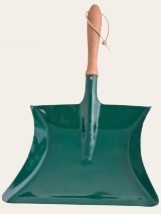 Redecker Metal Dust Pan With Wooden Handle