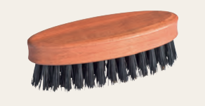 Wooden Oval Beard Brush