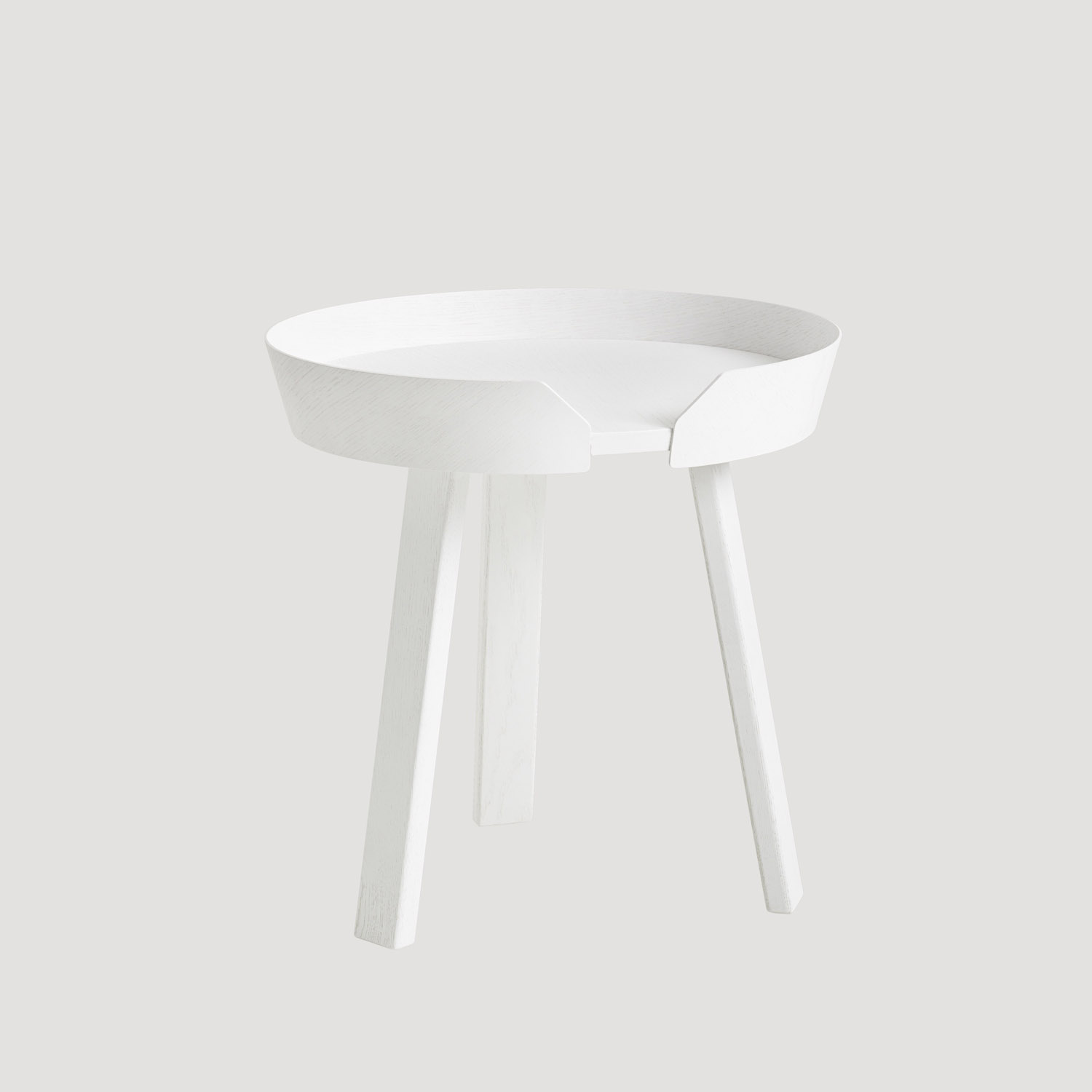 Muuto White Around Small Coffee Table