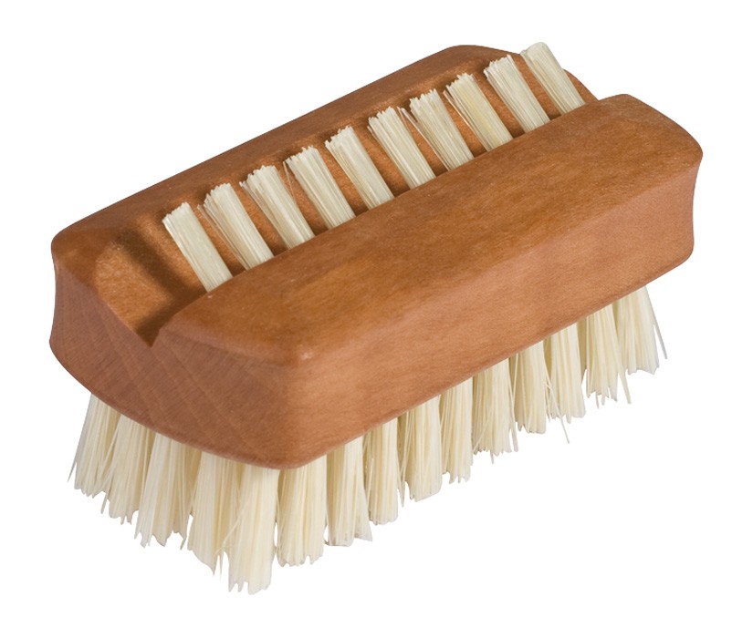 Redecker Wooden Brown Travel Nail Brush