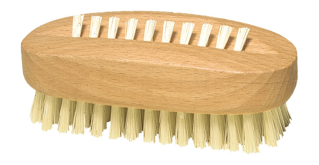 Redecker 9.5 x 3.8cm Wooden Nail Brush With Upper Row