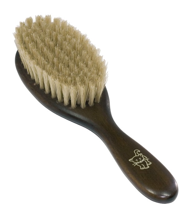 Redecker Wooden Cat Brush With Handle & Bristle 