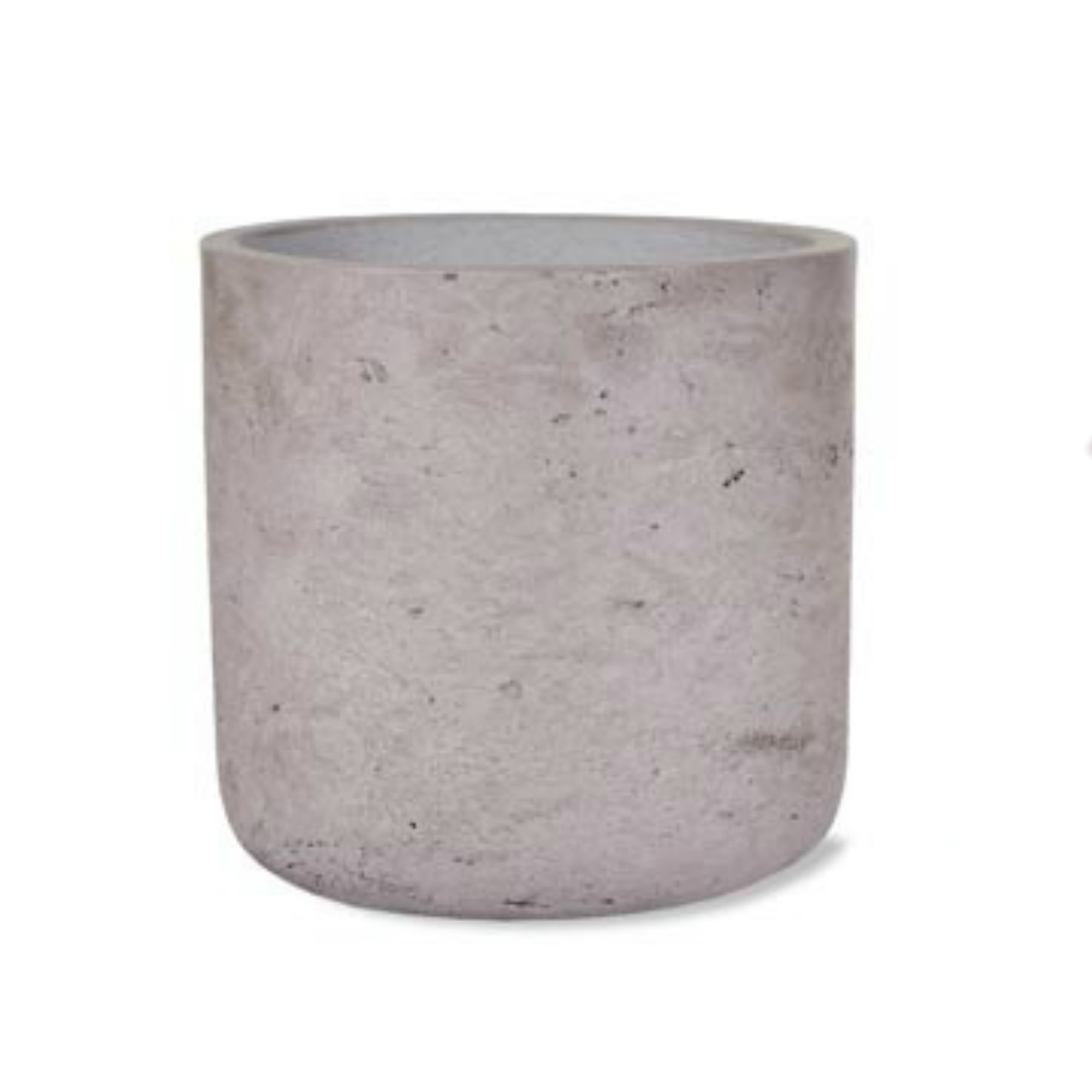 Garden Trading Large Grey Straight Cement Pot/Planter