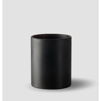 Trouva: SEJ Design Black Rubber Cylinder Vase