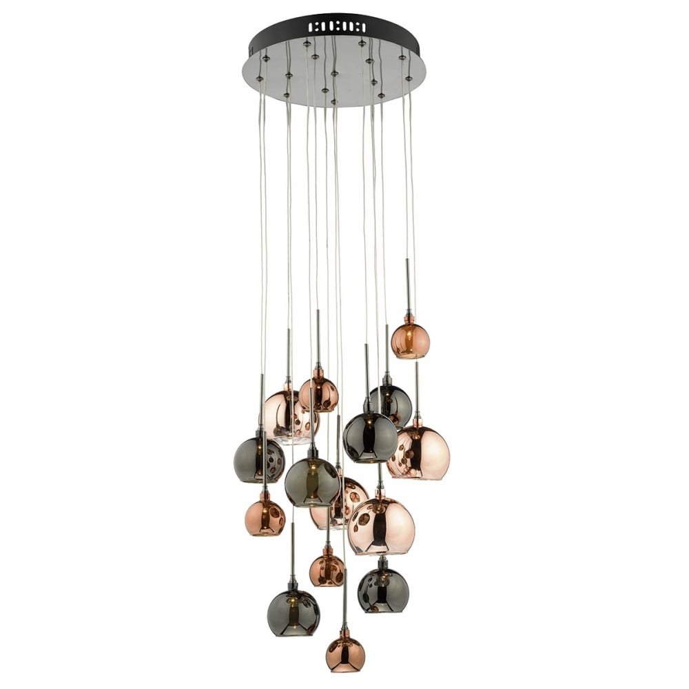 Där Lighting Aurelia 15 G4 Spiral Pendant Light