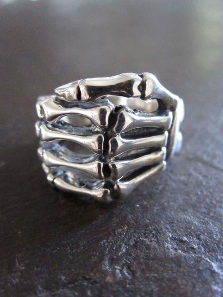 CollardManson Silver Skeleton Ring