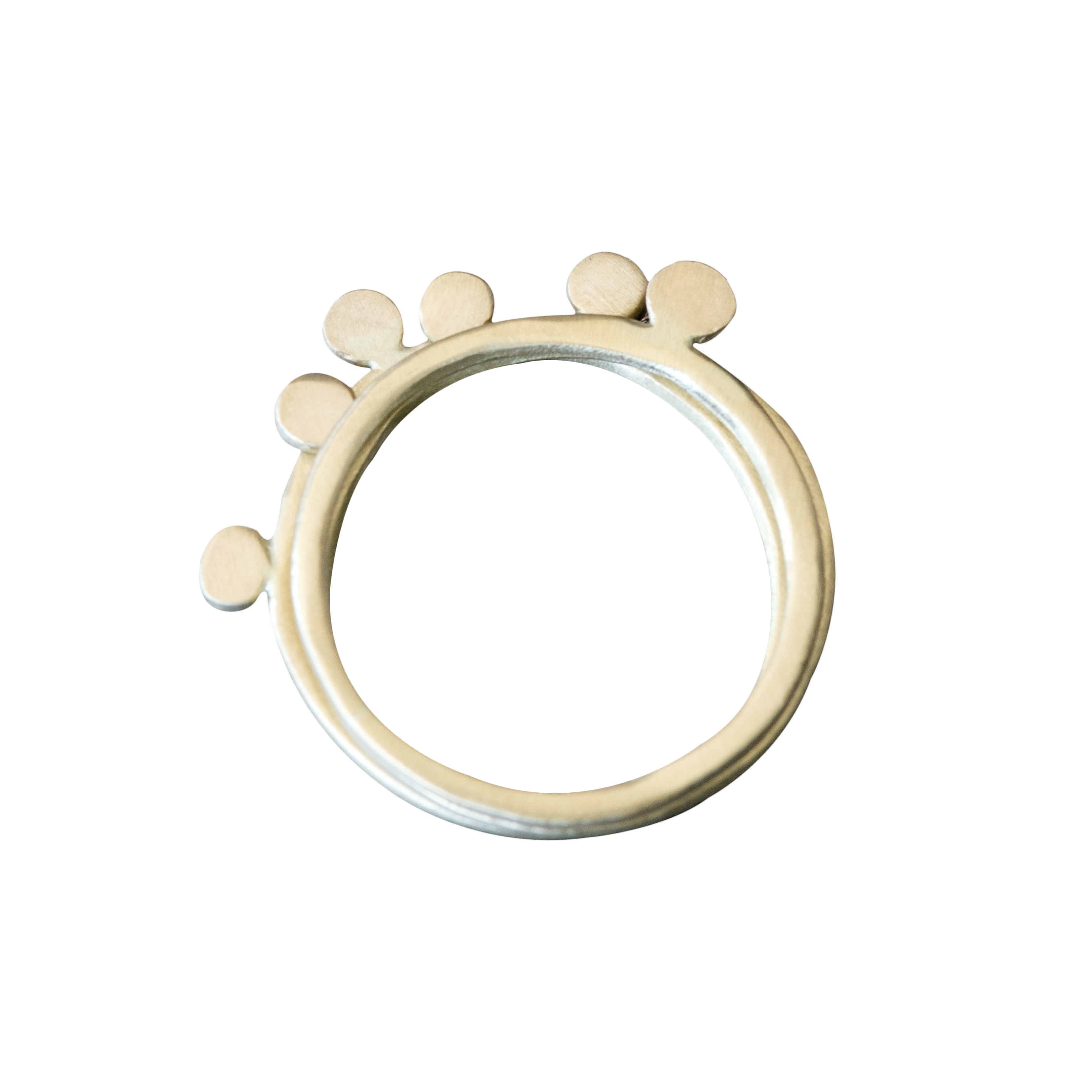 Blackbird Jewellery We Are One Light Set Of 3 18ct Gold Rings