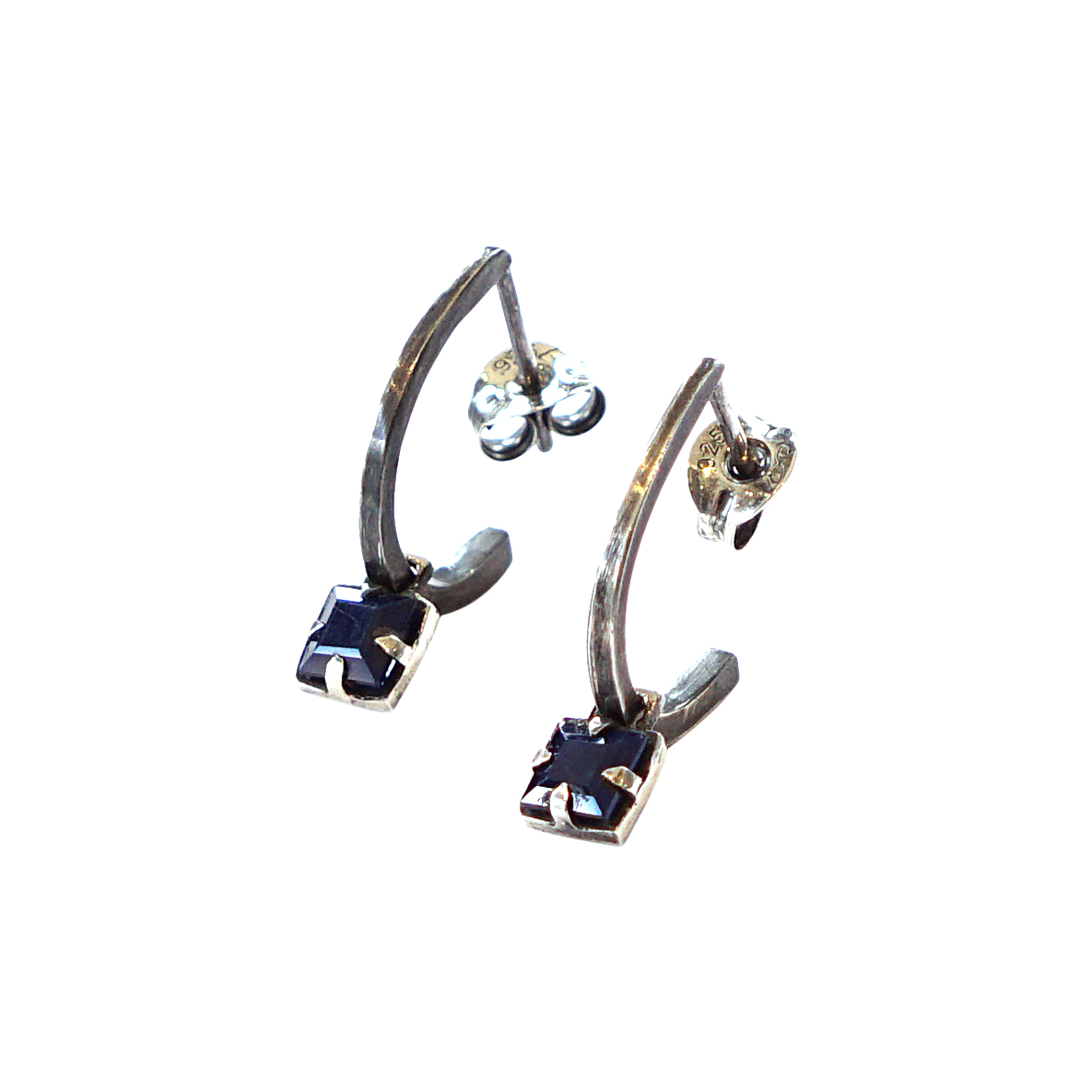 Blackbird Jewellery Shines Through The Darkness Eclipse Sapphire Earrings