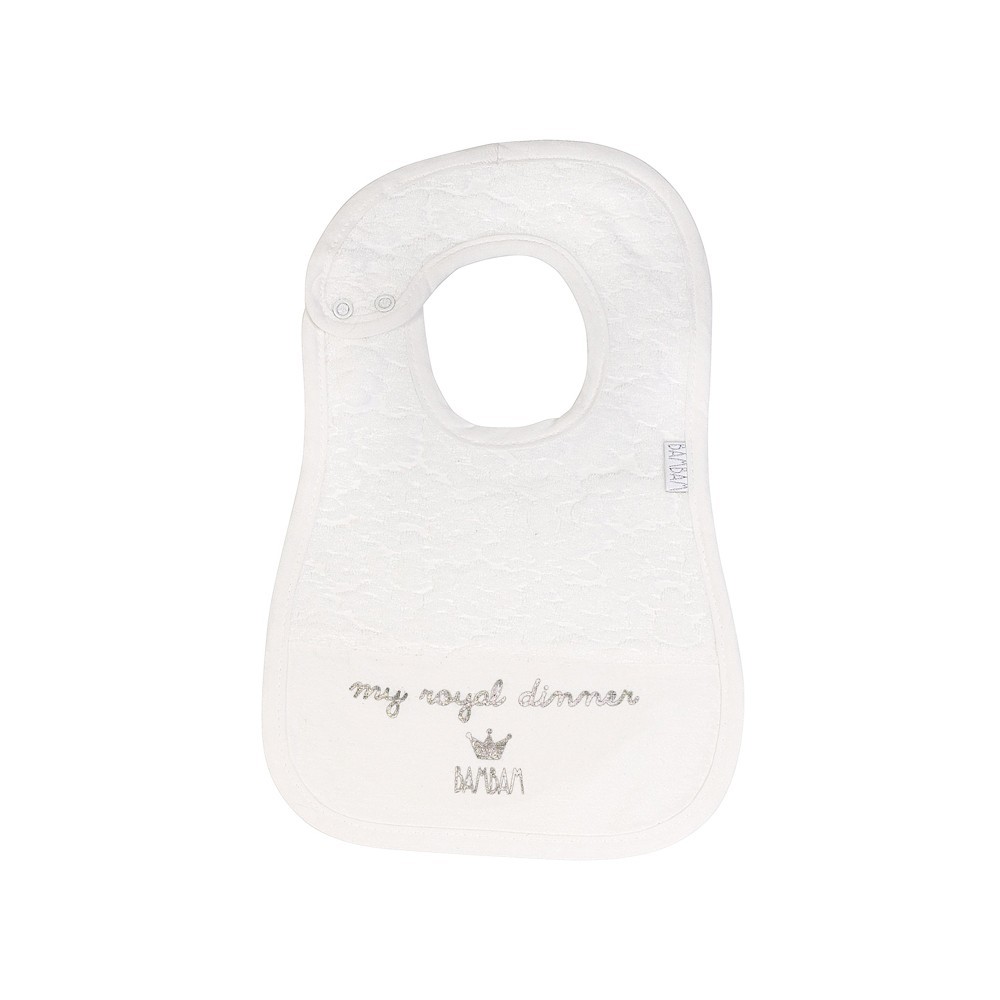 Bambam 'My Royal Dinner' Baby Bib