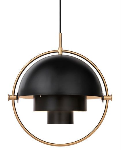 Gubi  Brass Multi-Lite Pendant Light