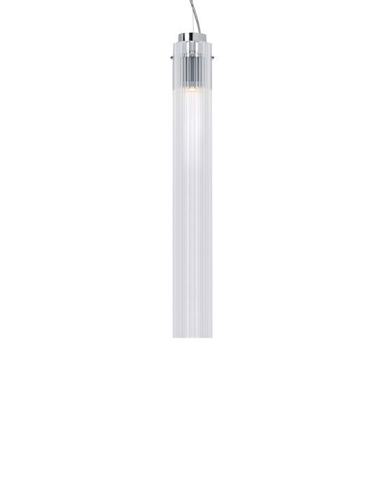 Kartell Medium Rifly Crystal Suspension Light