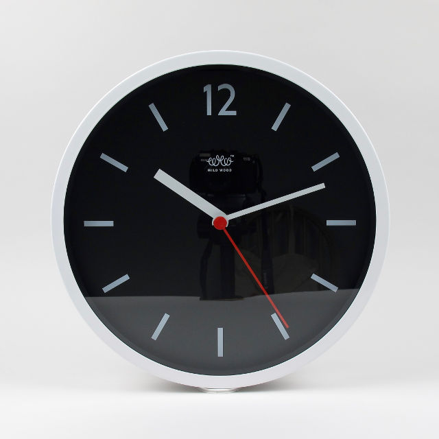 Wild & Wolf  Arctic White Wall Clock 