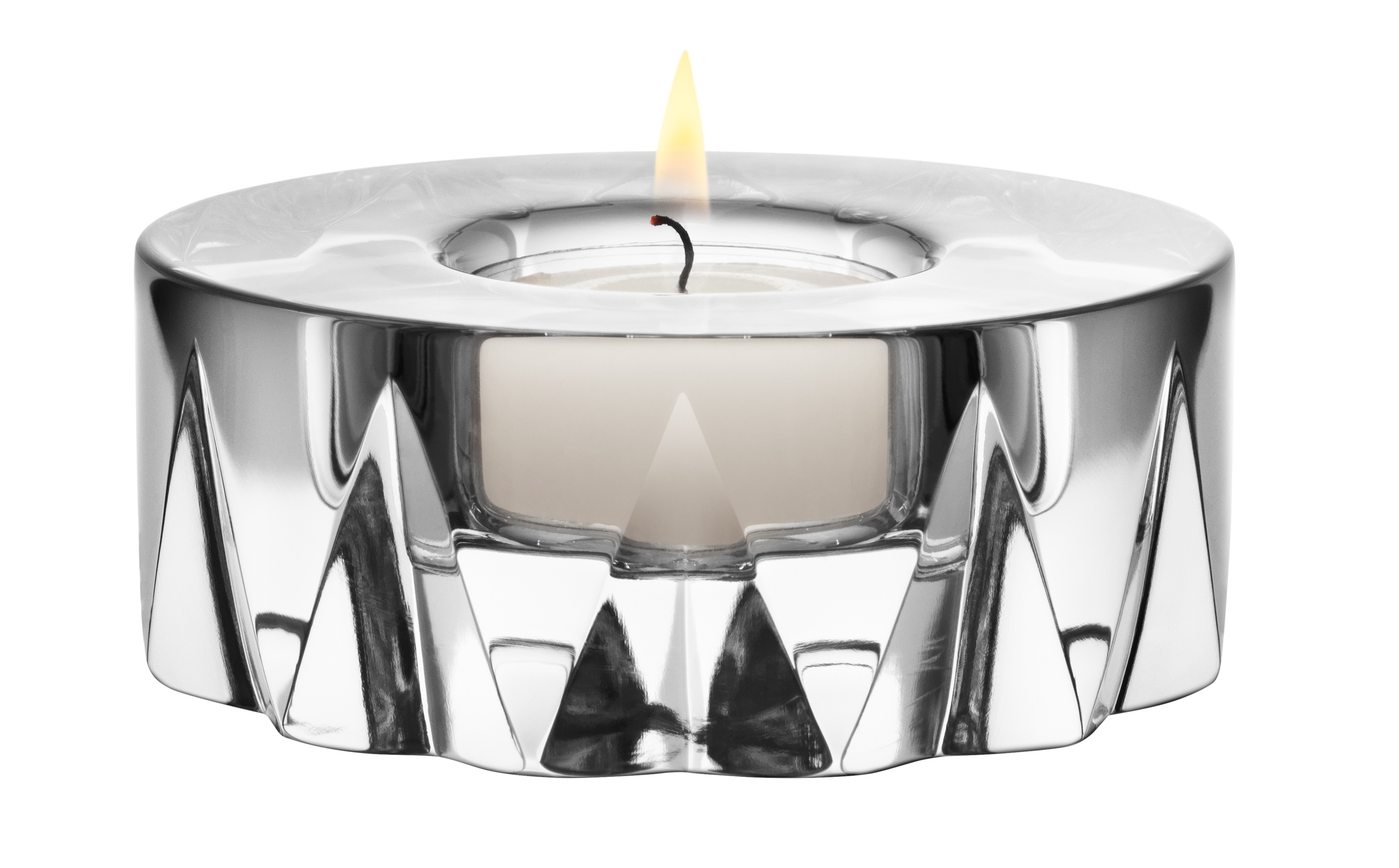 Orrefors  Sarek Votive Candle Holder