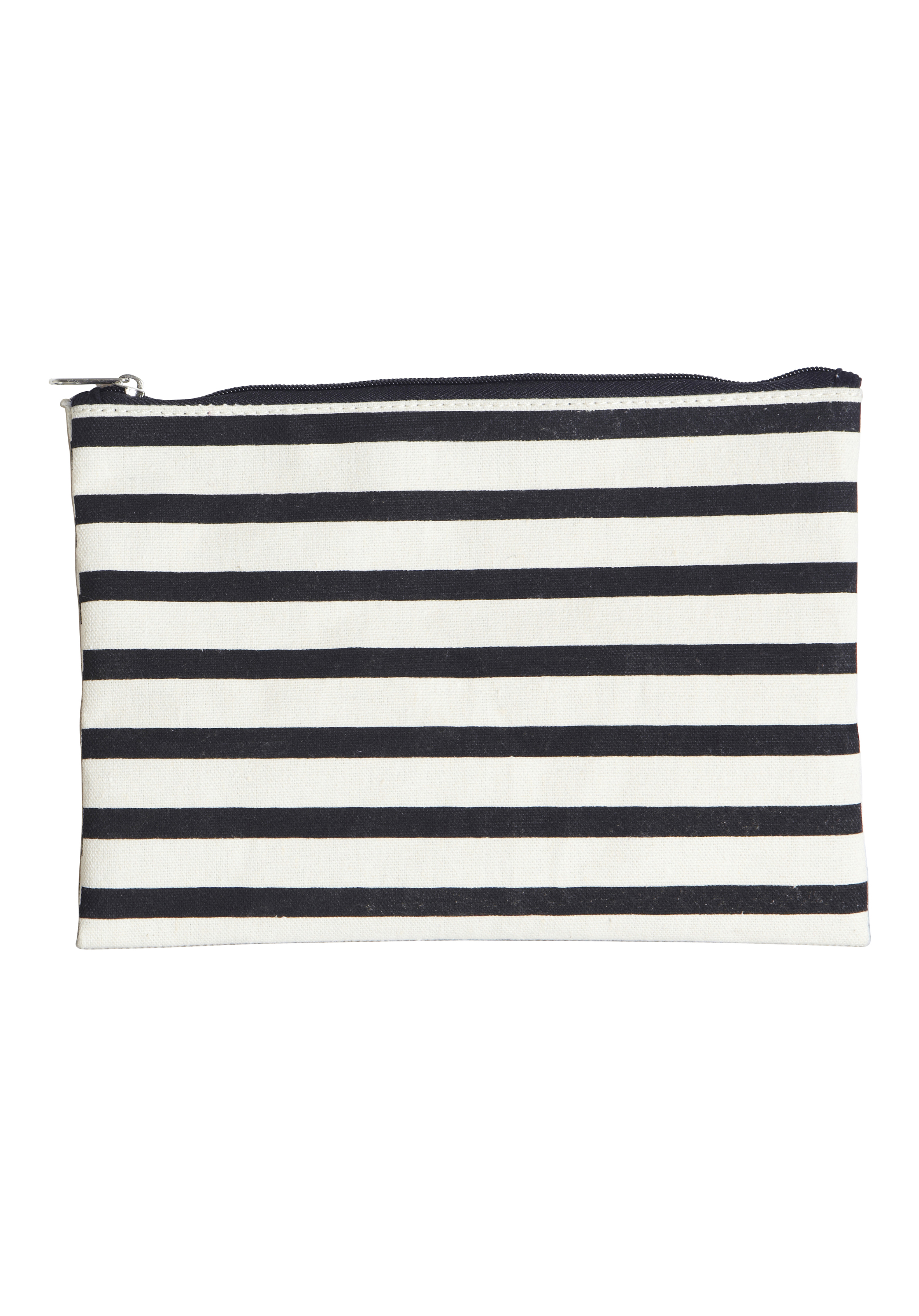 House Doctor Striped Make Up Bag