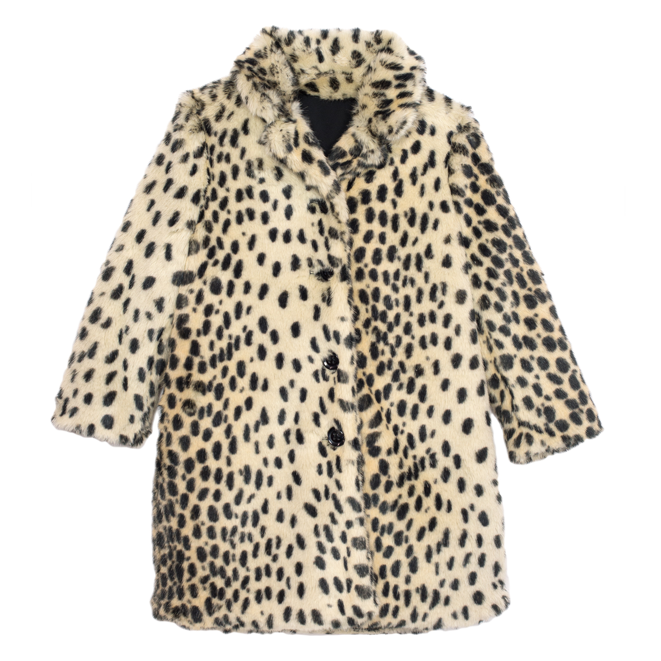 Wild & Gorgeous Girls Faux Fur Leopard Coat