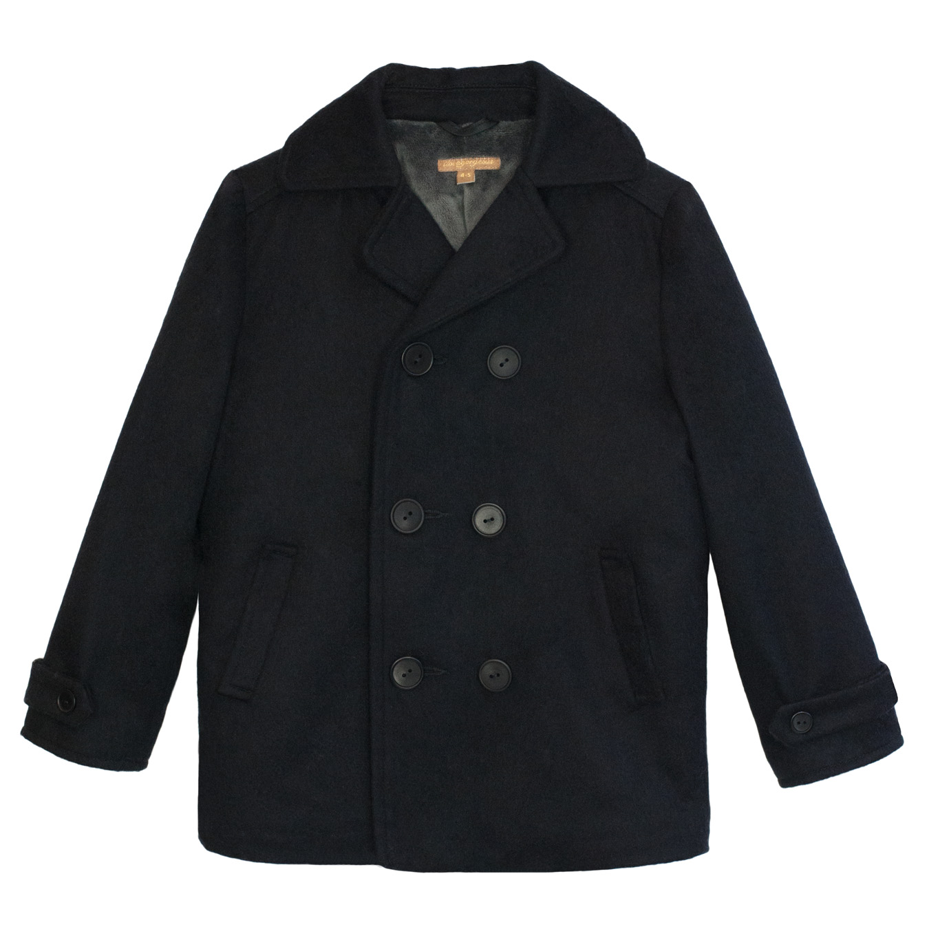 Wild & Gorgeous Boys Navy Pea Coat