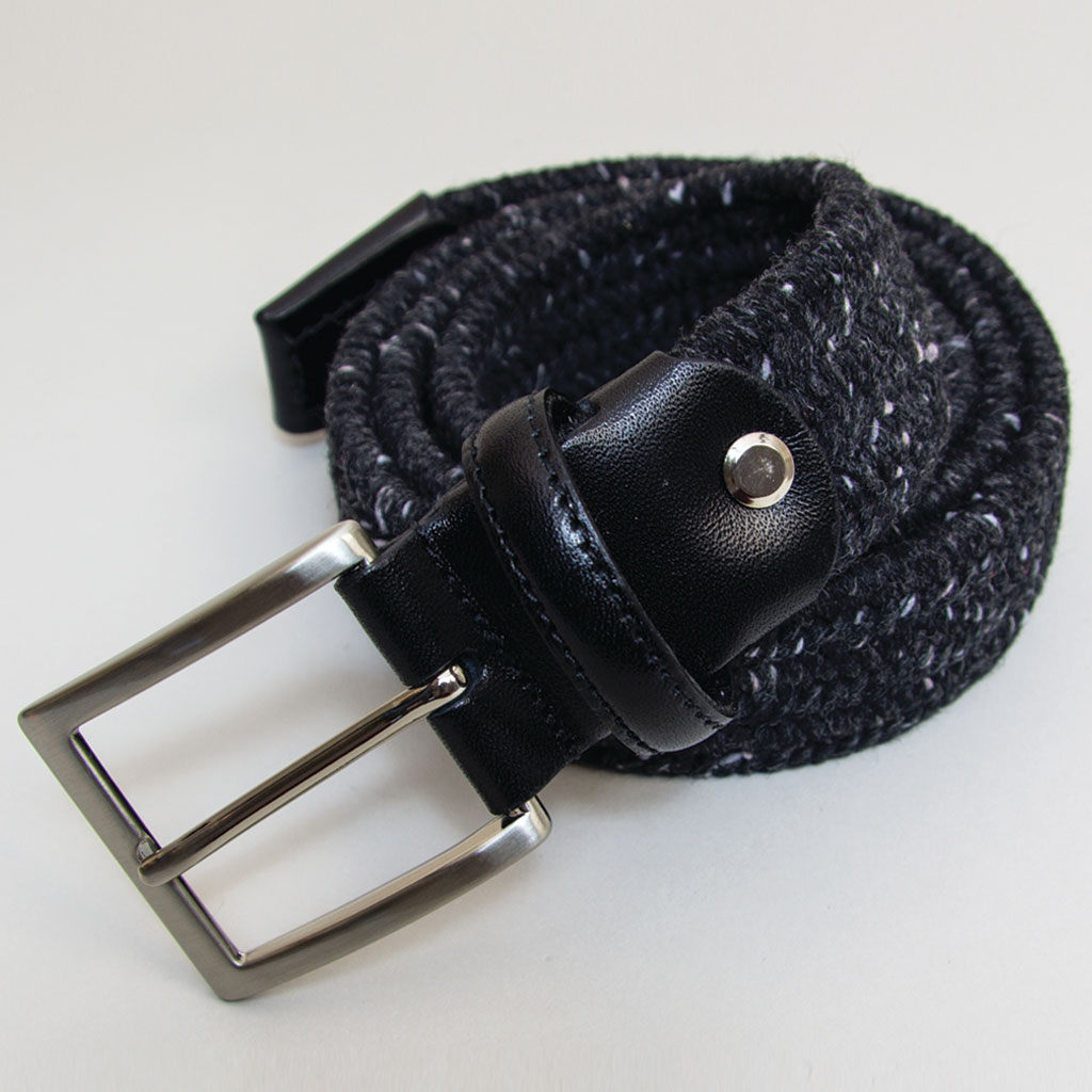 40-colori-charcoal-elasticated-melange-belt