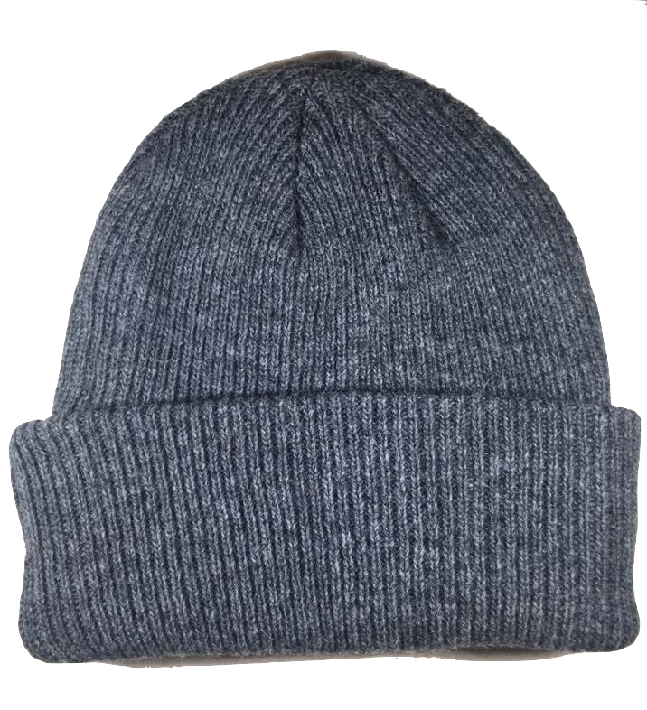 Cuemars Dark Grey Merino Wool Beanie 