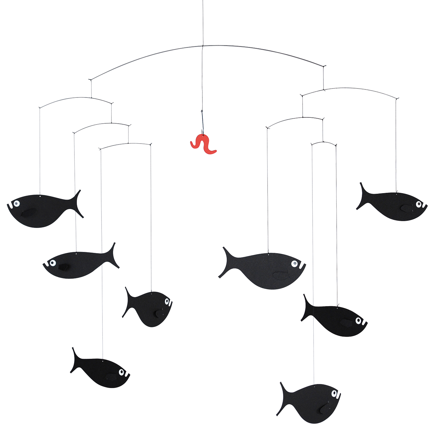 Flensted Shoal of Fish Hanging Mobile 030 