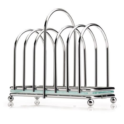 CKS Kilo - Toast Rack with Frosted Glass Base