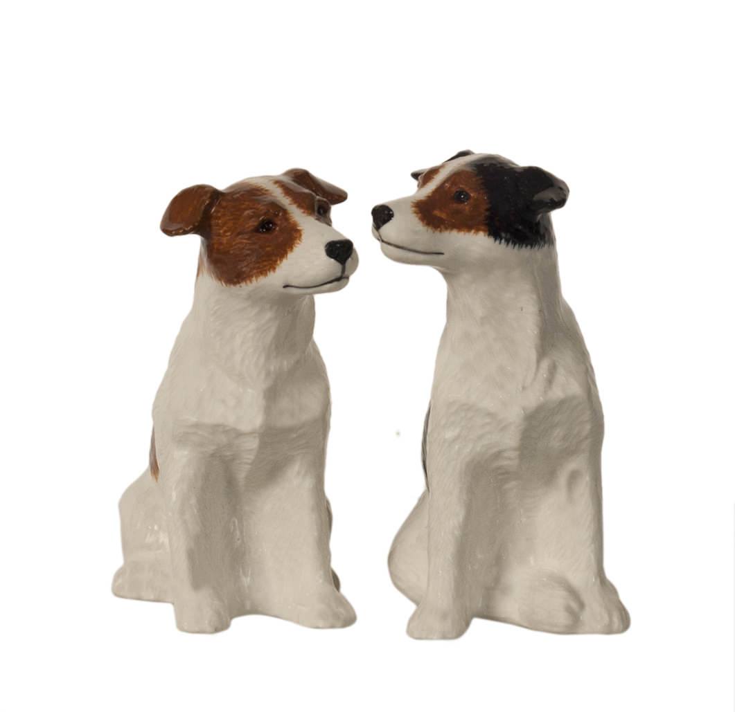 Quail Ceramics Jack Russell Salt & Pepper Shakers