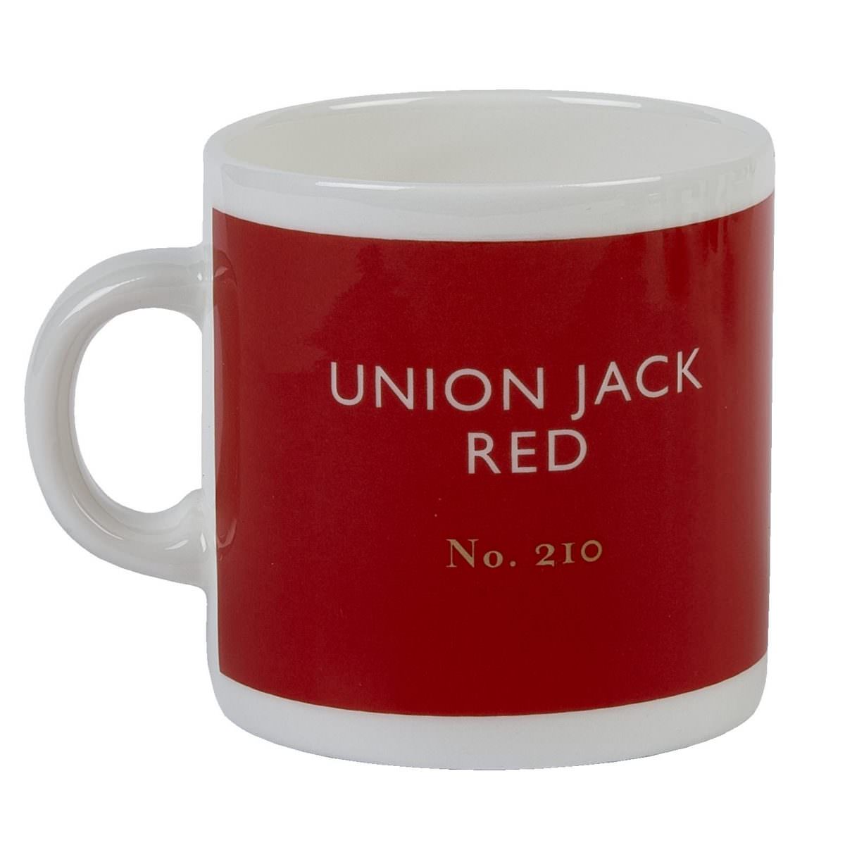 British Colour Standard Union Jack Red Espresso Mug