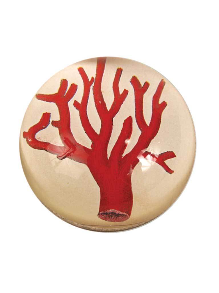 JOHN DERIAN Coral Paperweight