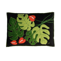 Jan Constantine Tropical Cheese Plant Cushion