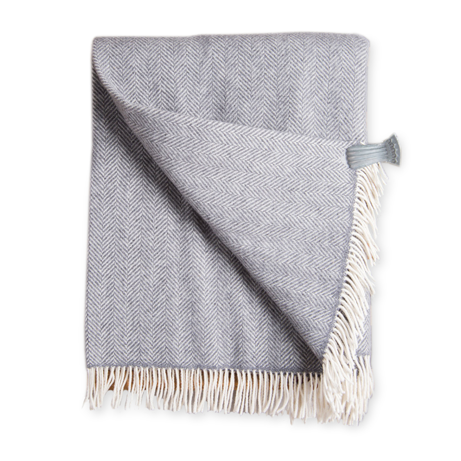 john-hanly-and-co-charcoal-herringbone-merino-cashmere-blanket-throw