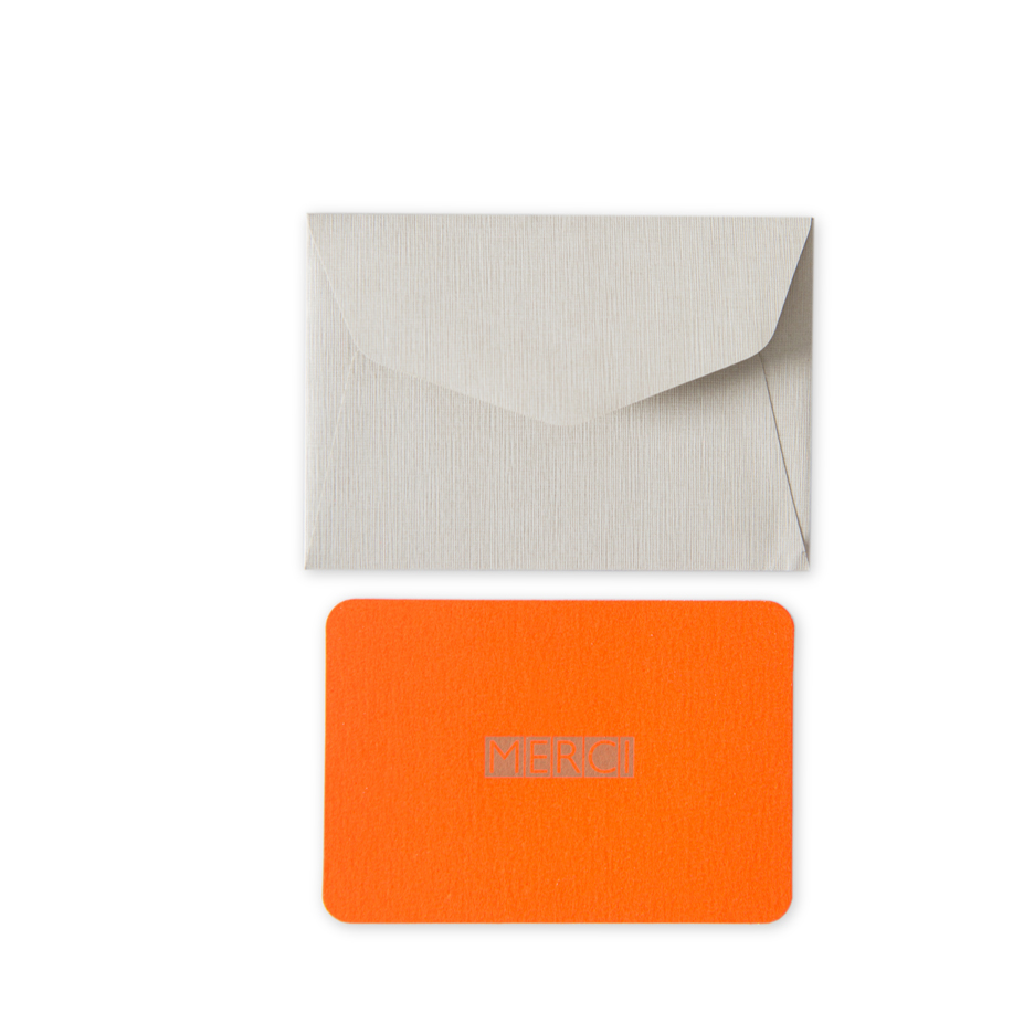 pack-of-5-mini-fluorescent-orange-merci-cards