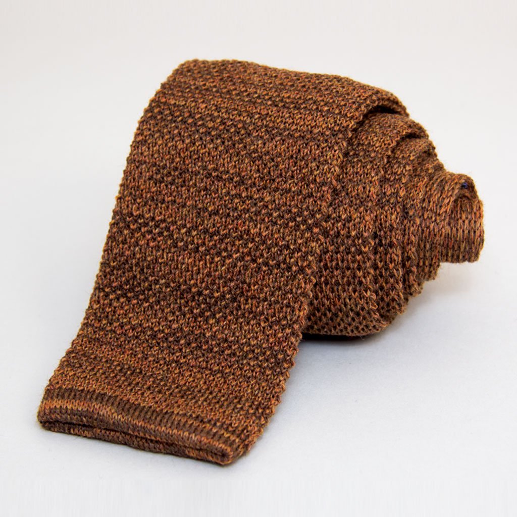 40 Colori Melange Wool Knitted Tie