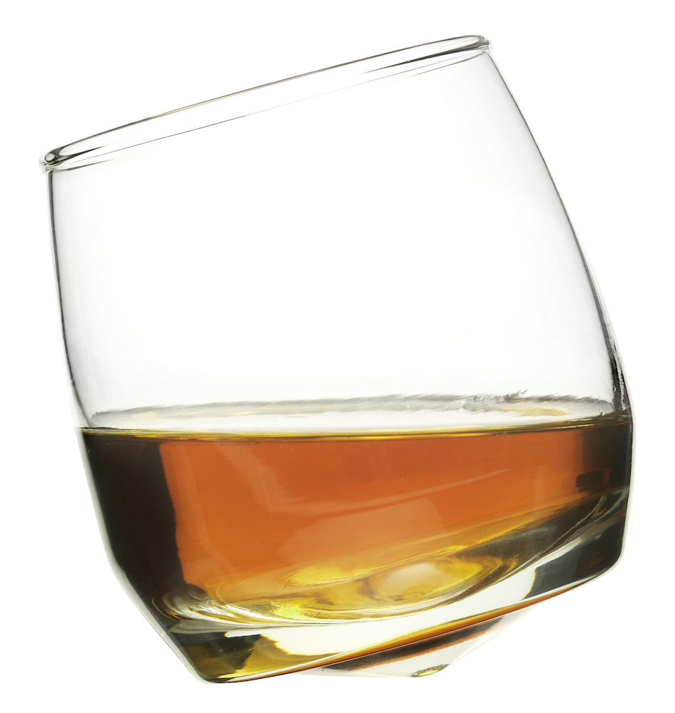 Sagaform Set of 6 Wobbly Whisky Glasses