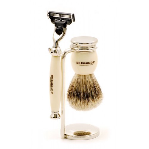 D. R. Harris Ivory 3-Piece Shaving Set