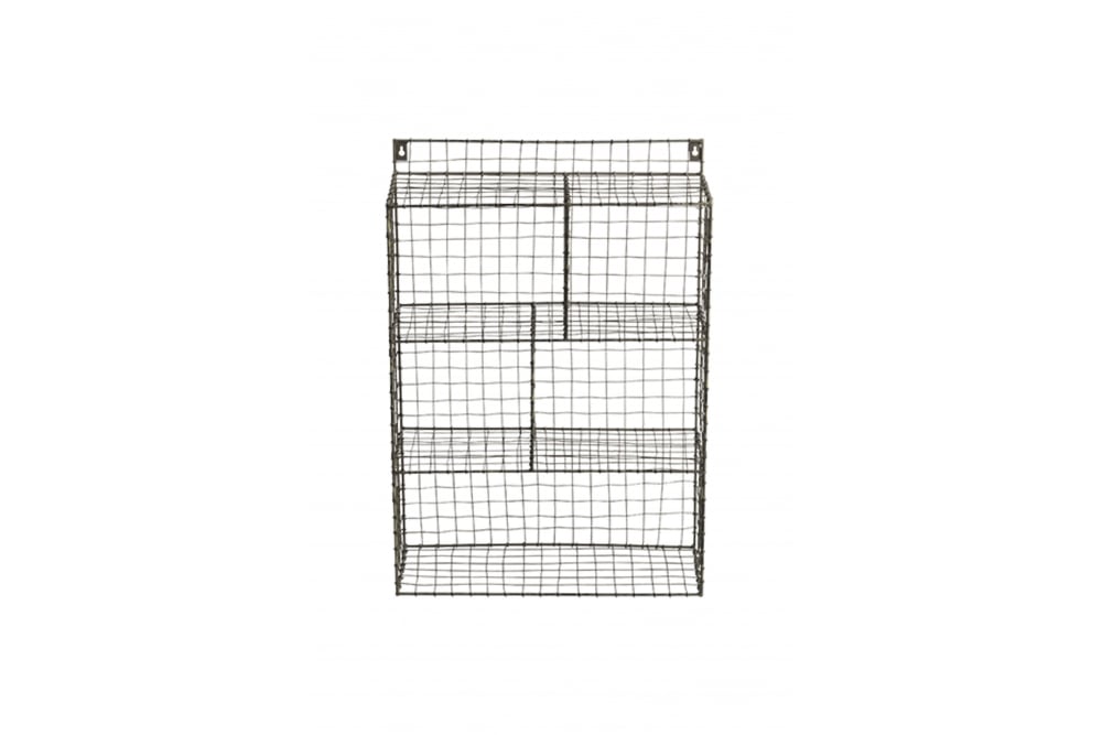 Nkuku Large Grey Locker Room Shelf