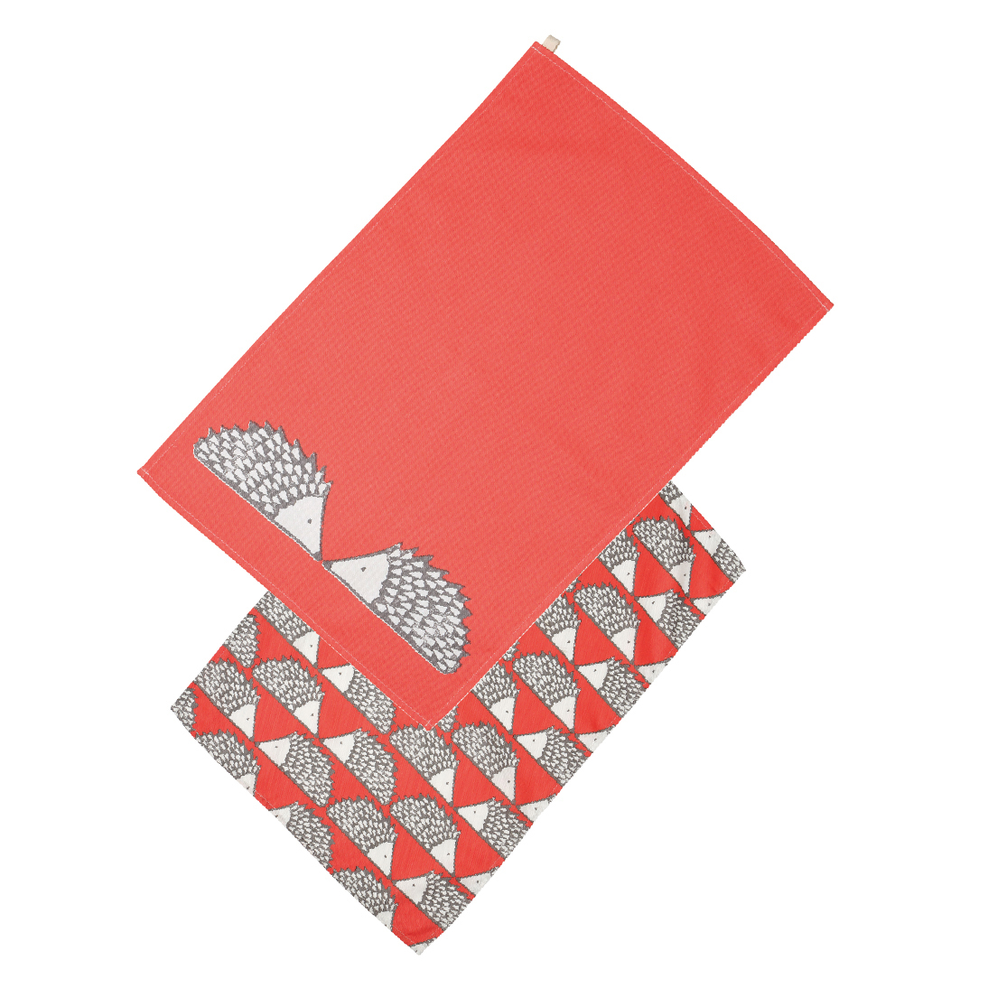 Scion Set Of 2 Spike Hedgehog Tea Towels 