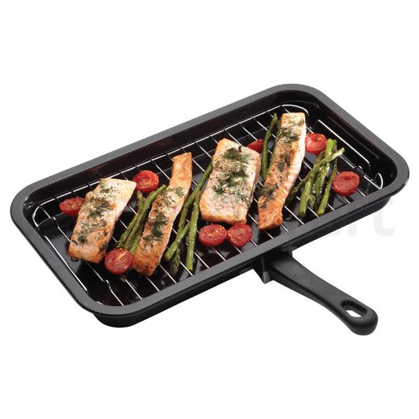 Kitchen Craft Enamel Grill Pan