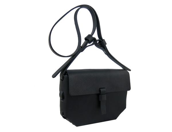 Kate Sheridan Black Hex Bag