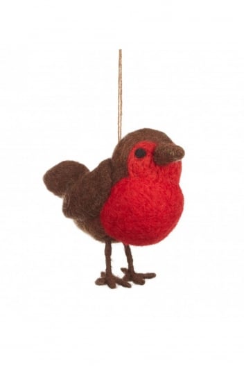 Felt So Good Fat Robin Decoration