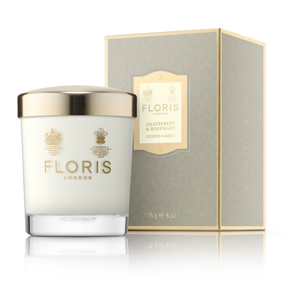 Floris London Grapefruit & Rosemary Candle