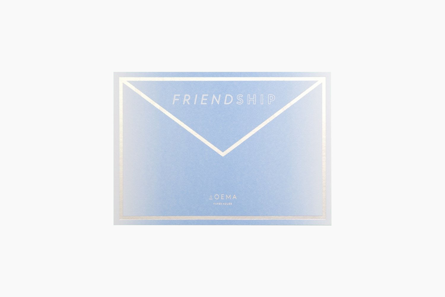 NOEMA PAPER HOUSE Set of 5 Friendship Greeting Cards 