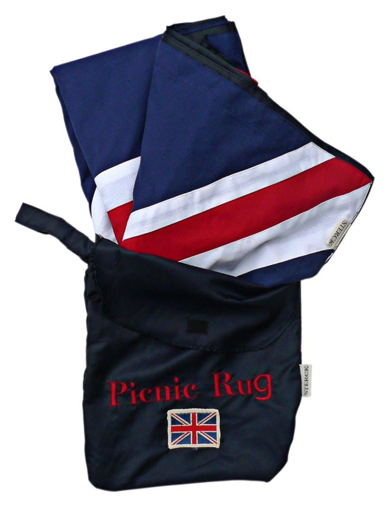 Sterck Union Jack Picnic Rug in Bag