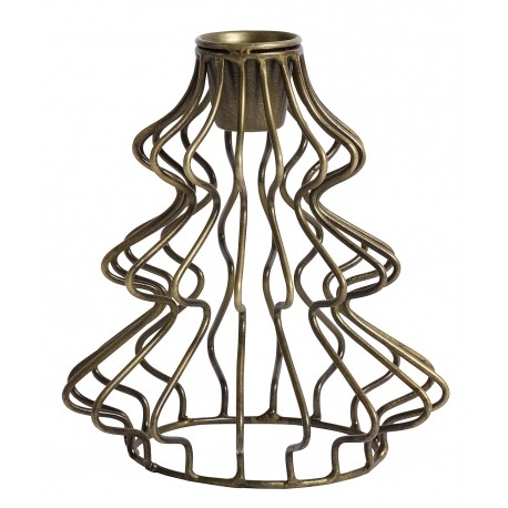 Nordal Golden Tree Candle Holder