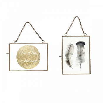 hubsch-set-of-2-photo-frames-with-matching-chain